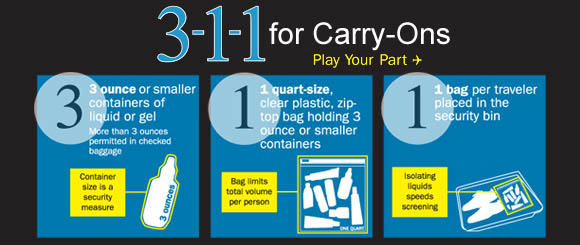 faa rules for carry on luggage